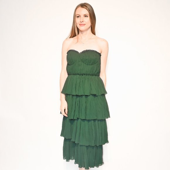 Lovers + Friends | Dresses | Lovers Friends Alex Green Pleated Midi Dress Nwt | Poshmark Lovers + Friends | Dresses | Lovers Friends Alex Green Pleated Midi Dress Nwt | Poshmark